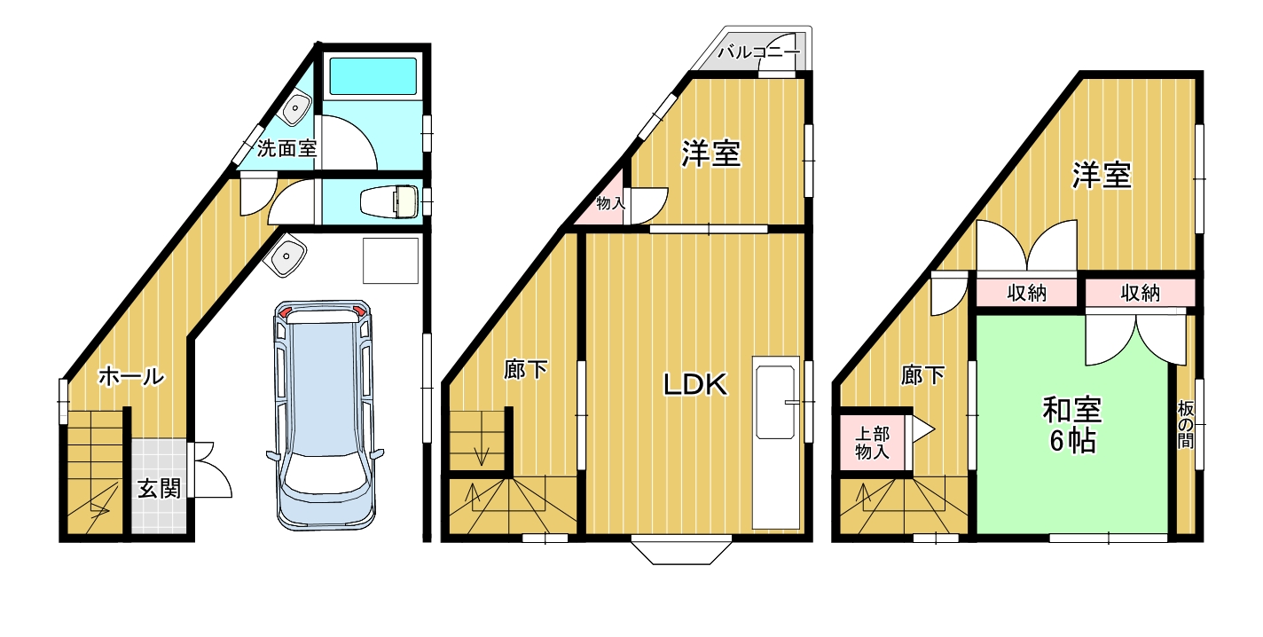 茨木市東奈良1丁目　中古戸建